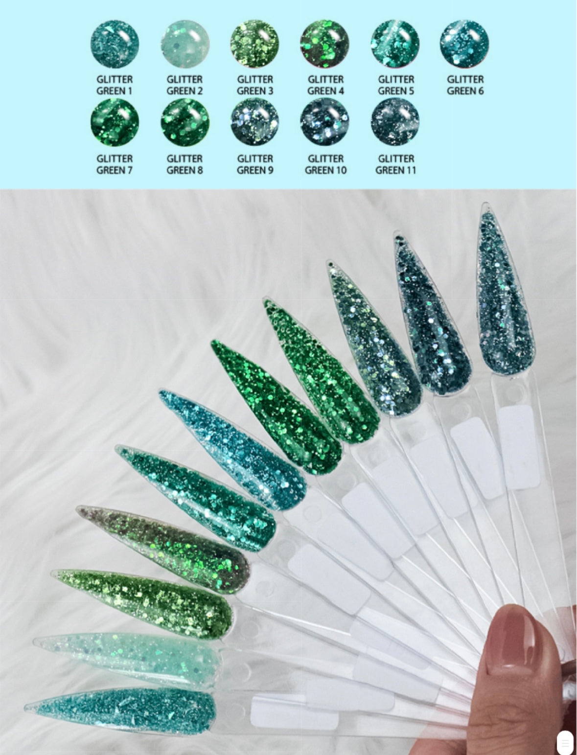 Green Glitter